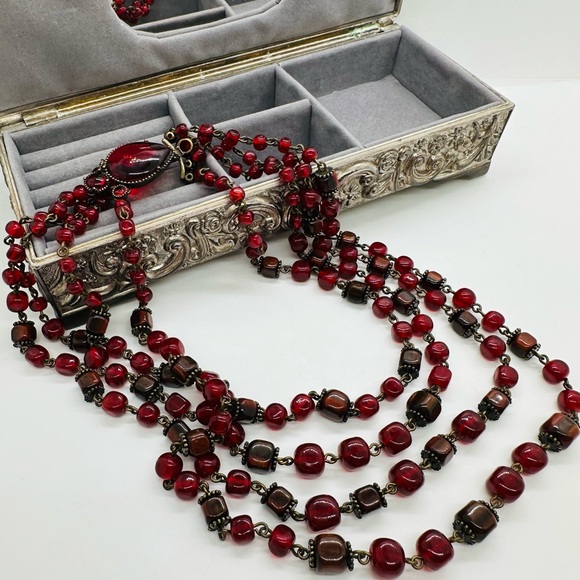 🔥 Vintage Rare Monet Couture Necklace 🔥 - Picture 3 of 17